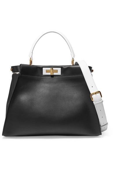 fendi leather tote