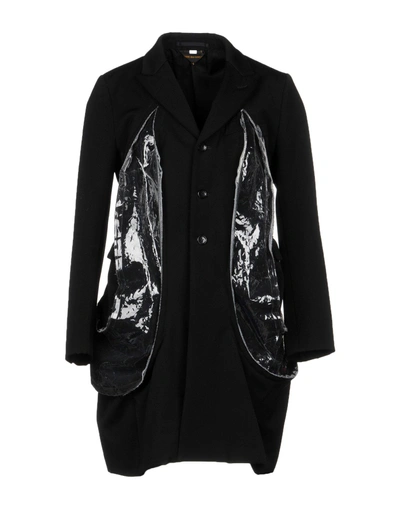Shop Comme Des Garçons Coats In Black