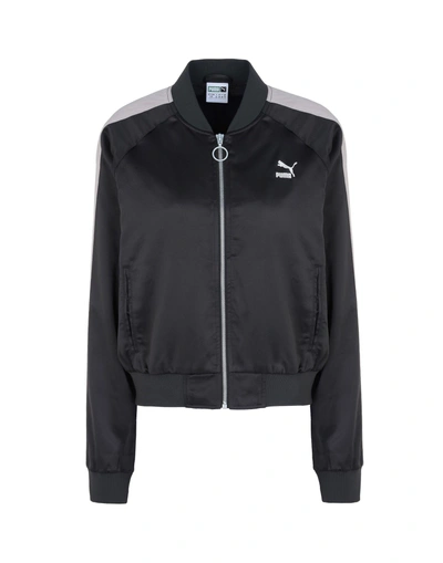 Shop Puma Bomber In Black