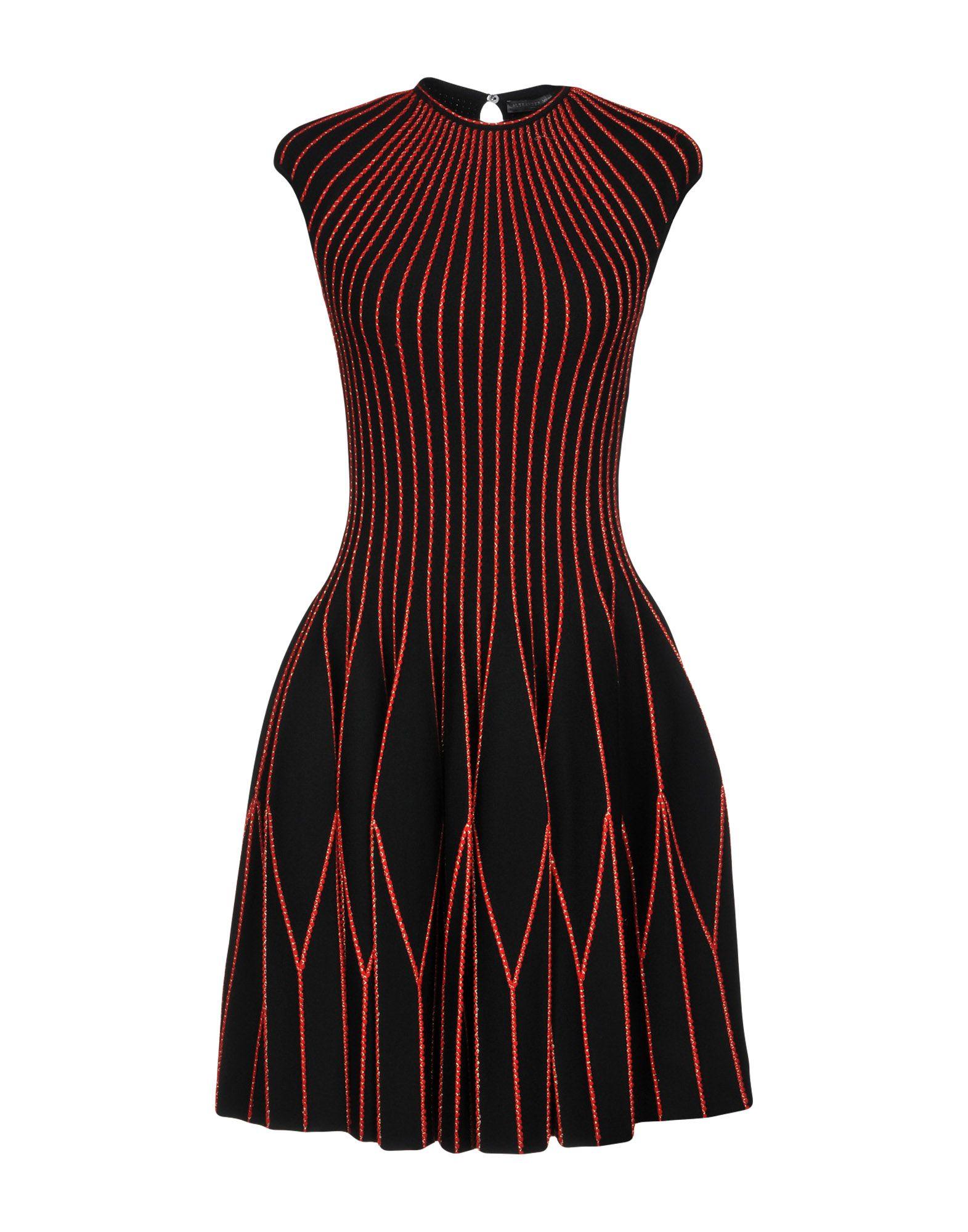 alexander mcqueen little black dress