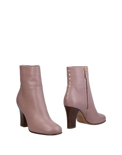 Shop Valentino Ankle Boot In Pastel Pink