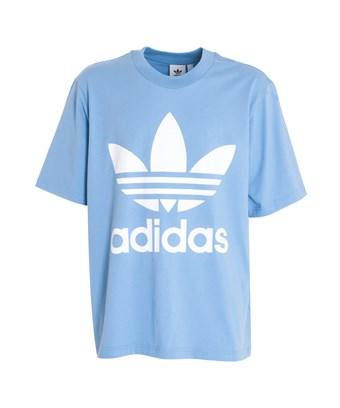 adidas light blue top