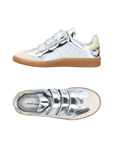 Shop Isabel Marant Trainers In Silver