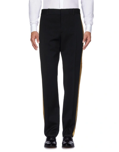 Shop Alexander Mcqueen Casual Pants In Black