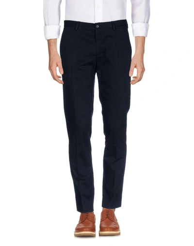 Shop Dolce & Gabbana Casual Pants In Dark Blue