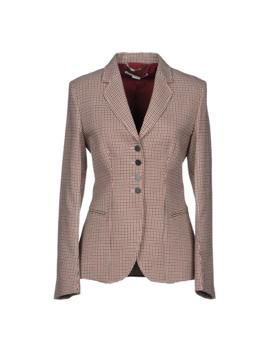 Shop Stella Mccartney Sartorial Jacket In Brown