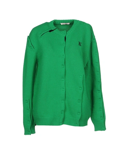 Shop Christopher Kane Cardigan In Green