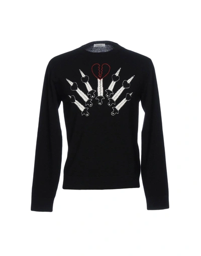 Shop Valentino Sweaters In Black