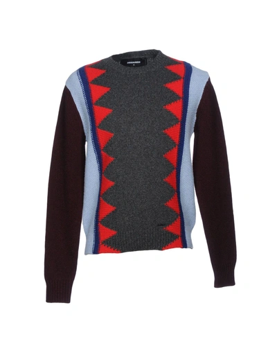 Shop Dsquared2 Sweater In Steel Grey