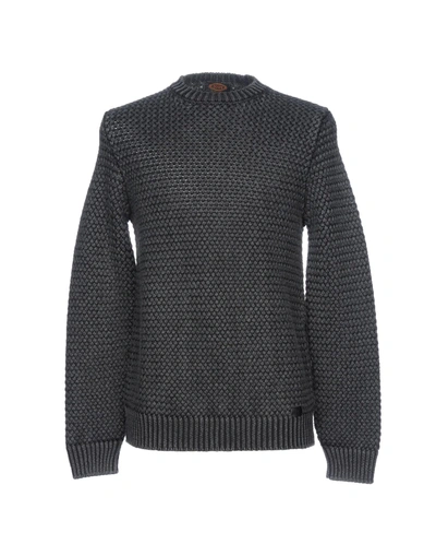 Shop Tod's Sweater In Lead
