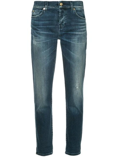 Shop 7 For All Mankind Straight-leg Jeans