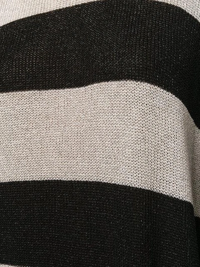 Shop Laneus Striped Oversized Sweater