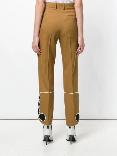 Shop Calvin Klein 205w39nyc Mariachi Trousers In Brown