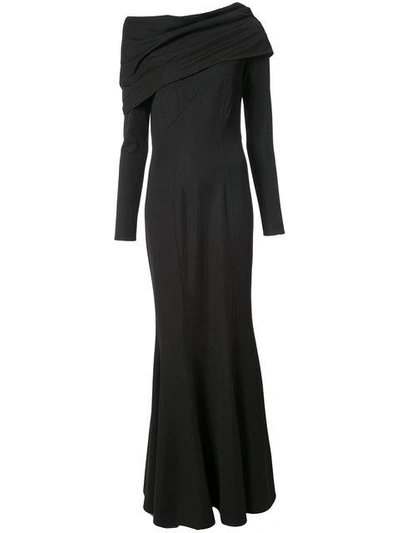 Shop Zac Zac Posen Tali Gown Dress - Black