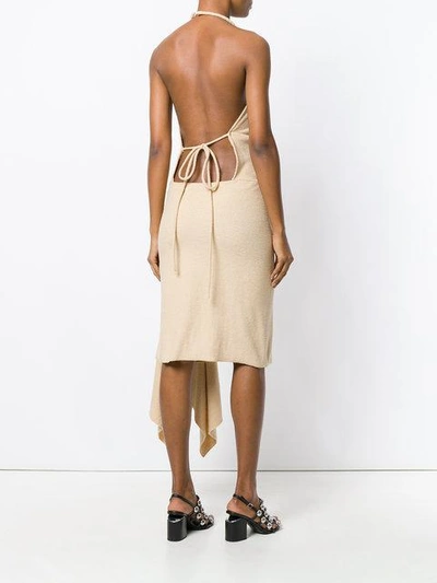 Shop Seen Meet Me At Grand Hotel Dress In Neutrals