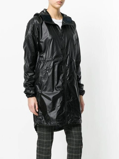 Shop Canada Goose Rosewell Hooded Shell Jacket In Black