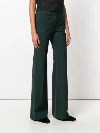 Shop Theory Flared Trousers - Green