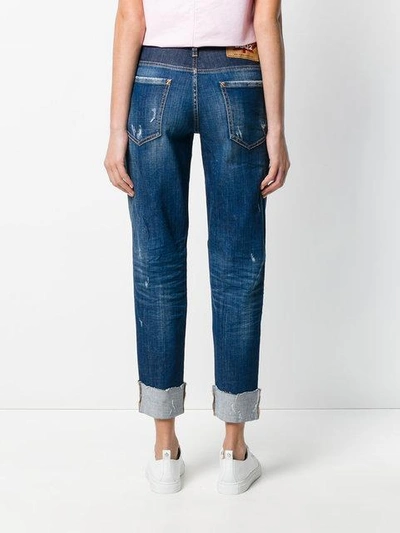 Shop Dsquared2 Hockney Jeans - Blue