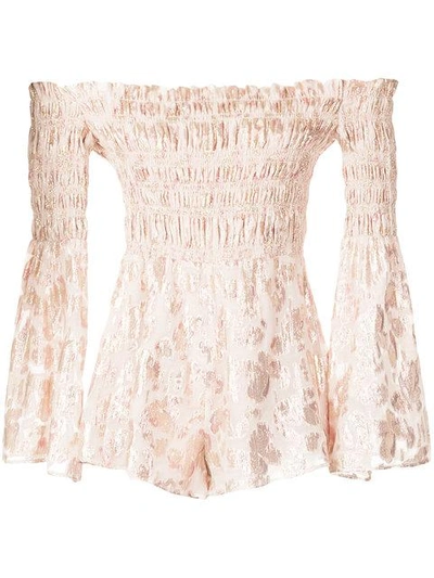 Shop Alice Mccall Doing It Right Playsuit - Neutrals