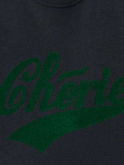 Shop N°21 Nº21 Cherie Oversized T-shirt - Black