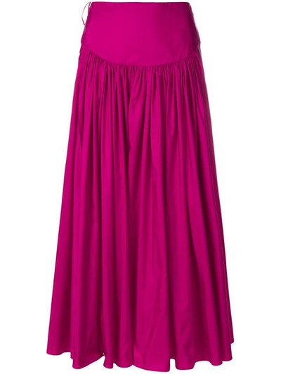 Shop Stella Mccartney Fitted Waist Skirt In Pink