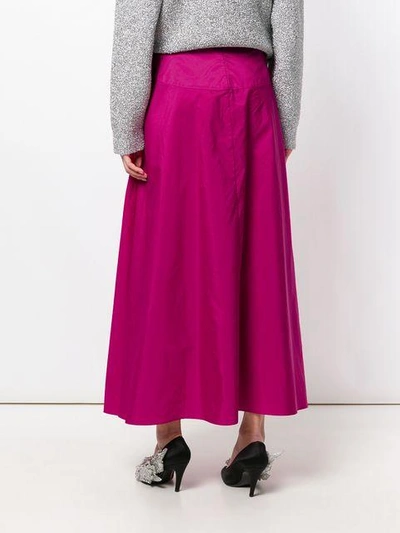 Shop Stella Mccartney Fitted Waist Skirt In Pink