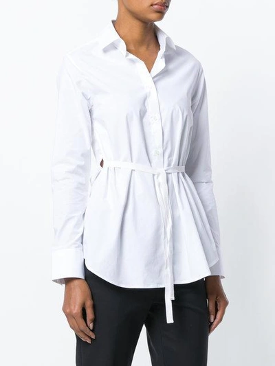 Shop Palmer Harding Classic Collar Blouse In White