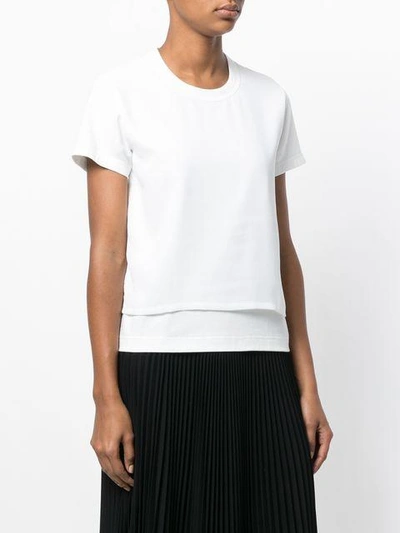 Shop Comme Des Garçons Layered T-shirt