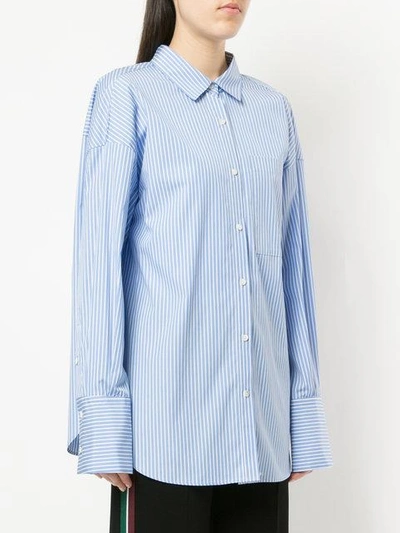 Shop Le Ciel Bleu Striped Shirt