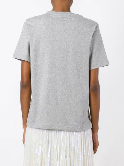 Shop Markus Lupfer Lara Lip Alex T-shirt In Grey