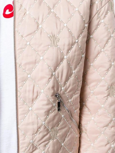 cropped quilted jacket