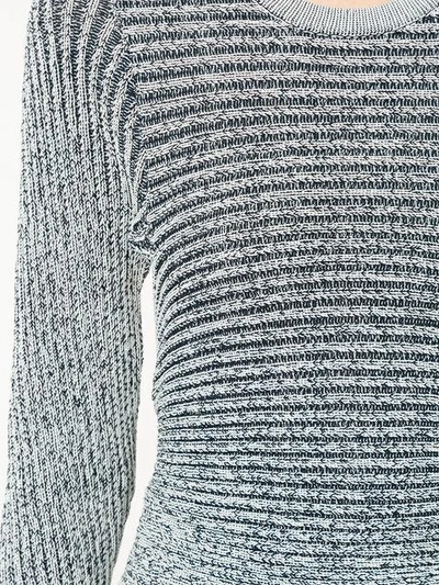 Shop Dion Lee Spiral Rib Sweater