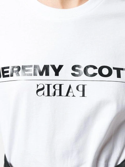 Shop Jeremy Scott Logo Print Oversized T