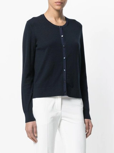 Shop Paule Ka Buttoned Cardigan - Blue