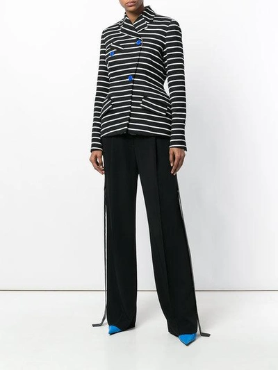 Shop Givenchy Side Stripe Tailored Trousers