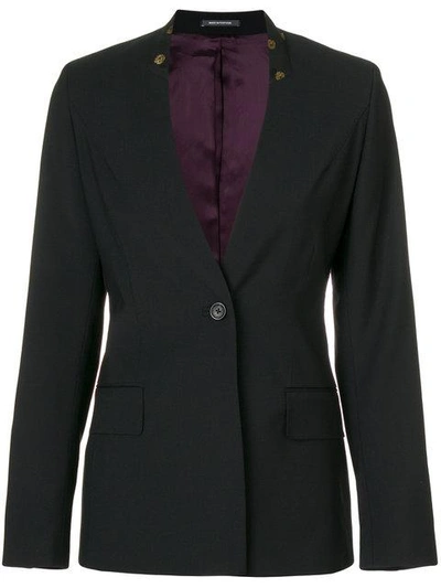 Shop Ps By Paul Smith Floral Print Collar Blazer