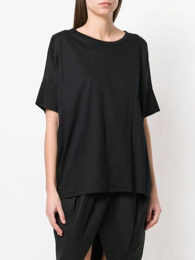 Shop Lemaire Oversized T-shirt - Black