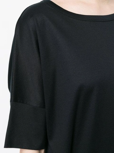 Shop Lemaire Oversized T-shirt - Black