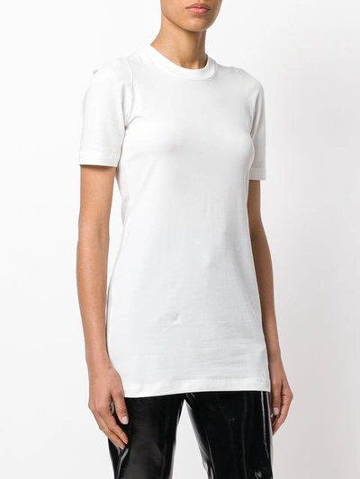 Shop Y-3 Crew Neck T-shirt In White