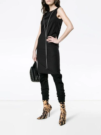 Shop Alyx Metal Wire Sleeveless Dress In Black