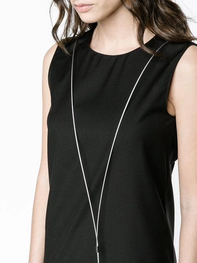 Shop Alyx Metal Wire Sleeveless Dress In Black