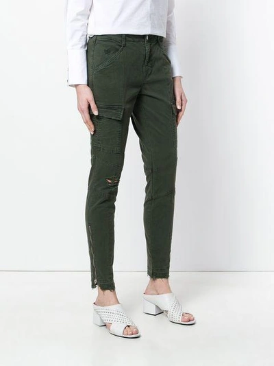 Shop J Brand Skinny Cargo Jeans In Green