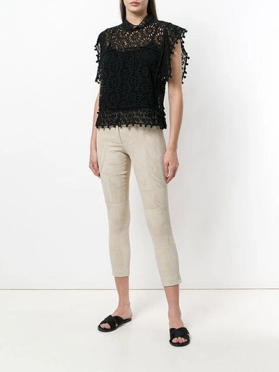 Shop Theory Cropped Skinny Trousers