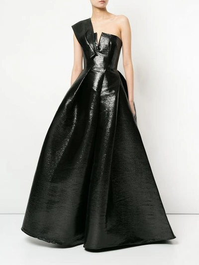 Shop Alex Perry Blaine Gown - Black