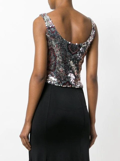 Shop Rabanne Sequin Tank Top