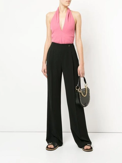 Shop Theory Halterneck Top In Pink