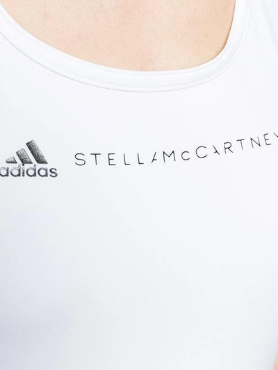 Shop Adidas By Stella Mccartney Performance Essentials Tank Top In White