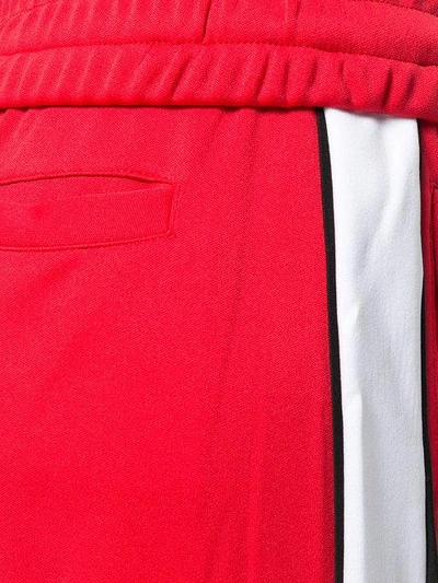 Shop Off-white Side Stripe Track Pants In Red