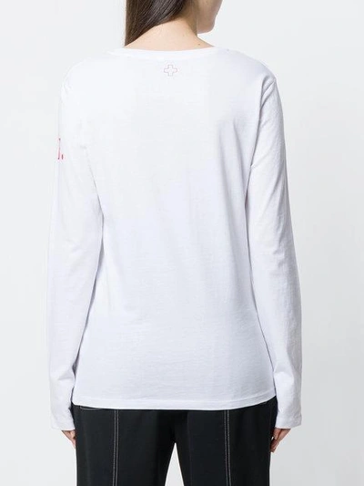 Shop A.f.vandevorst Longsleeved T In White