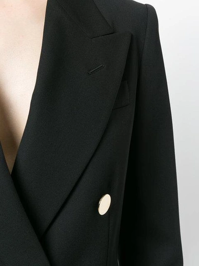 Shop Stella Mccartney Double-breasted Jacket - Black